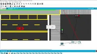 IoT packet tracer - A demo of smart traffic in a smart city