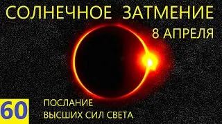 Солнечное затмение 8 апреля.  Есть ли опасность ? Послание Высших Сил Света. Ирина Белова