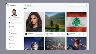 JavaFX UI: Instagram Design & Dynamic Posts