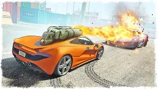 СЖЕГ ЖОПУ ДРУГА... МЯСО В GTA ONLINE!!!