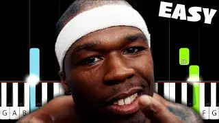 50 Cent - In Da Club - EASY Piano Tutorial