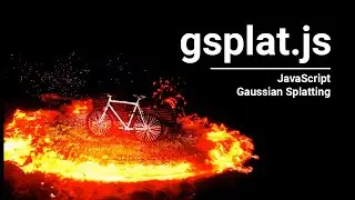 Announcing gsplat.js - a JavaScript Gaussian Splatting library