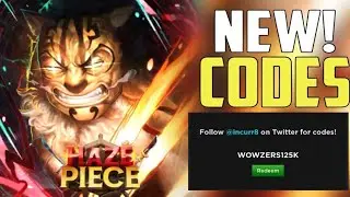 NEW* HAZE PIECE REBLOX CODES IN JANUARY 2024 - HAZE PIECE CODES 2024 - HAZE PIECE