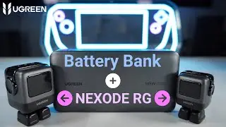 ROG ALLY Compatible Battery Bank, and the cutest charger. Ugreen 145w Battery Bank, and Nexode RG.