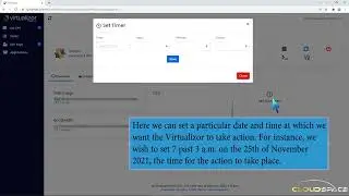 How to Set Self Shutdown, Start or Reboot Timer for Your VPS in Virtualizor   CloudSpace
