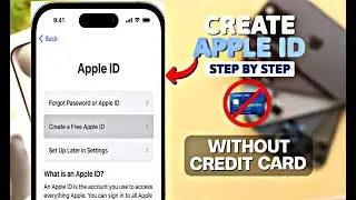 How To Create A New Apple id 2024 iPad, Laptop | Apple id Kaise Banaye