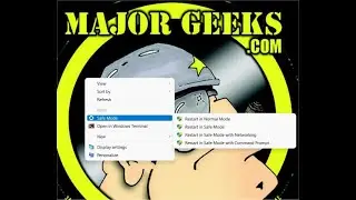 How to Add Safe Mode to The Desktop Context Menu in Windows 10 & 11