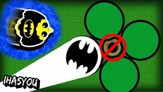 MOPE.IO ANTI-TROLLING!! SUPERHERO RESCUES TRAPPED ANIMALS!  (Mope.io Batman Funny Story)