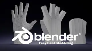 Easy Hand Modeling Tutorial In Blender 2.8 Without Using Sculpting