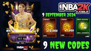 ⚠️9 SEPTEMBER⚡REDEEM⚠️Nba 2k Mobile Redeem Codes 2024 - Nba 2k Mobile Redeem Codes