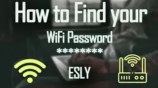 How to find your WiFi Password Windows 10 in 1min