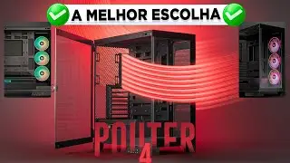 O Melhor Gabinete Gamer da Categoria (4 Opções) Suporte a Placa Mãe sem Cabos amostra!