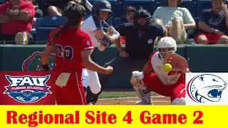 Florida Atlantic vs South Alabama Softball Highlights, 2024 NCAA Regional Site 4 Game 2