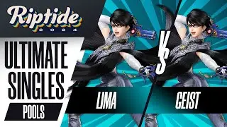 Lima (Bayonetta) vs Geist (Bayonetta) - Riptide 2024 - Ultimate Singles - R2 Pools