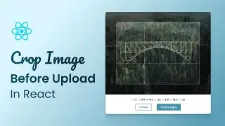 How To Crop Image Before Upload in React JS