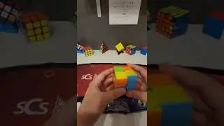 6 second solve on the 2x2 rubiks cube