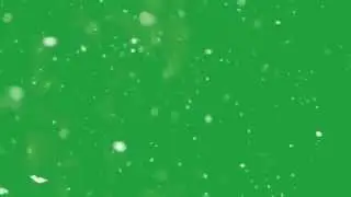 Snow Green Screen Effect (Real Snow)