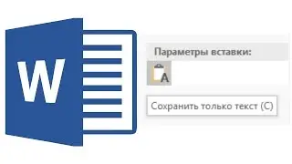 Как вставить текст в Ворде без форматирования?