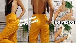 60PHP TRY ON UKAY UKAY HAUL + SAAN AKO NAGU-UKAY UKAY?