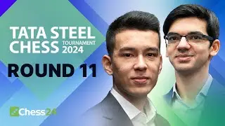 Gukesh v Alireza: Battle of Prodigies! Anish v Ian & Nodirbek Faces Ju | Tata Steel 2024 Rd 11