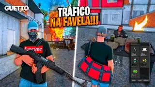 GUETTO CITY - TRAFICANDO DROGAS NA FAVELA!! MELHOR SERVIDOR DE MTA 2024 EXCLUSIVO! - GTA MTA RP