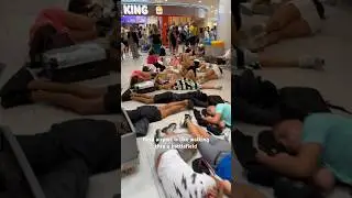 Ibiza airport is a battlefield 💀