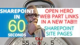 SharePoint: Hero Web Part Open Links In New Tab