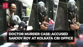 Kolkata doctor murder case: West Bengal Police bring accused Sanjoy Roy to CBI office in CGO complex