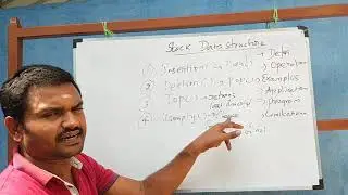 Stack data structure operations and it's applications