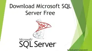 How to Install Microsoft SQL Server 2019 Free