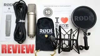 RODE NT1-A Cardioid Condenser Microphone | Unboxing & Review