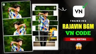 New Trending Attitude Rajavin BGM Video Editing in VN App | Instagram Trending Rajavin Paarvai Reels