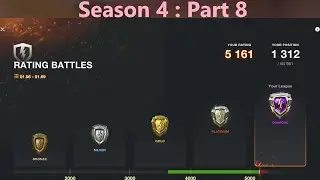 #262 Rating Mode Battles: Season 4 | Part 8 | WoTB 11.1