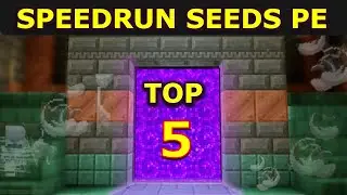 TOP 5 SPEEDRUNNING SEEDS MINECRAFT BEDROCK 1.21 (Seeds Minecraft 1.21 Bedrock)