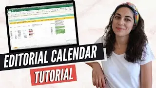 How to Use An EDITORIAL CALENDAR for An Effective CONTENT STRATEGY - Content Calendar Tutorial