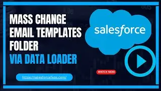 Mass Change Email templates folder with Salesforce data loader