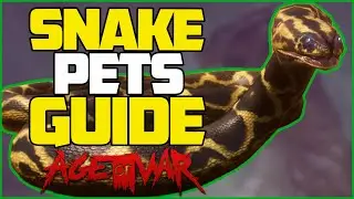 How to get Snake Pets Exiled Lands | Conan Exiles 2023