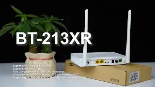 BT-213XR ONU 1GE+1FE+2.4GWIFI+CATV