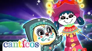 Skeletitos está aqui...Tumbalaca 👻| Música para niños | Día de los Muertos