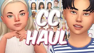 MAXIS MATCH TODDLERS & KIDS CC HAUL #6 🌿 | over 150 CC items + Links!