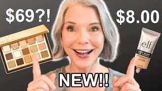 Testing HOT NEW MAKEUP!  $8.00 Elf Foundation & Natasha Denona Golden Eyeshadow Palette