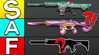 Ranking All Phantom Skins in VALORANT