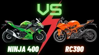 Kawasaki Ninja 400 Vs KTM RC390 - Best Beginner Sportbike in 2023?