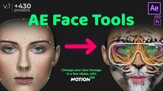 AE Face Tools   How to Use - Free Download After Effects Templates