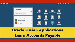 How to enter and pay an invoice in Oracle Fusion (ERP Cloud) Applications