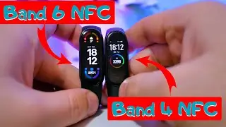 Mi Band 6 NFC vs Band 4 NFC  - КАКОЙ ВЫБРАТЬ? Битва лучших!