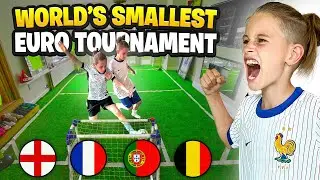 WE CREATED A EURO TOURNAMENT ON WORLD'S SMALLEST PITCH! 🏆