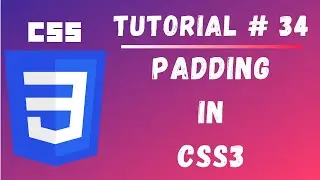 Tutorial #34 || Padding in CSS3 || Web Designing Tutorials for Beginners || Styling the website