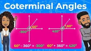 Coterminal Angles in Radians and Degrees | Finding Coterminal Angles | Partners in Prime