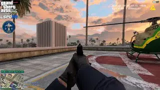 GTA V - LSPDFR 0.4.9🚔 - LSPD/LAPD - Gang Unit Patrol - Rooftop Sniper | kidnapping - 4K